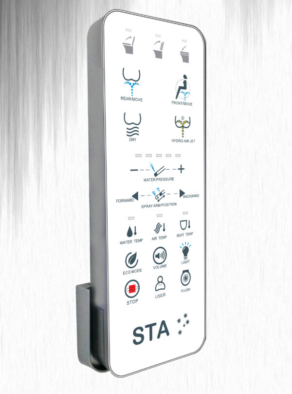 STA768H Smart Toilet with Accessory Pack plus, Plumbing connections - Image 9