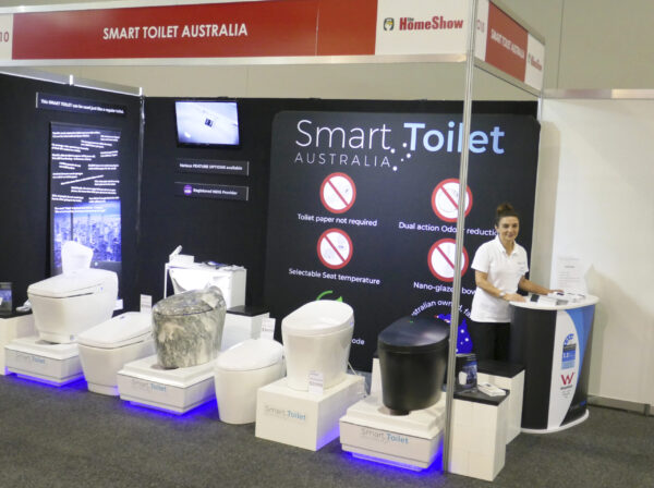 Smart Toilet Australia Display - Sydney Home Show - April 2019