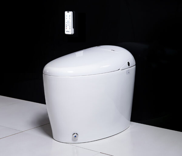 STA762 Smart Toilet with Accessory Pack plus, Plumbing connections
