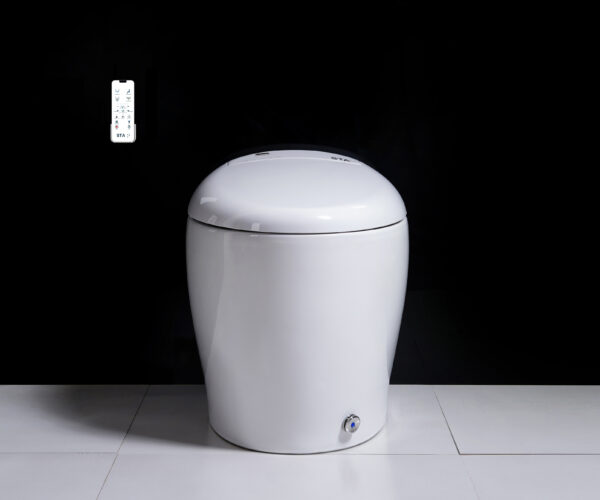 STA762 Smart Toilet with Accessory Pack plus, Plumbing connections - Image 10